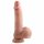 Dual Density - Naturgetreuer Dildo, haftend, realistisch, 18 cm