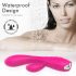 Sex HD Muses - wiederaufladbarer, wasserdichter, beheizter Vibrator (rosa) 