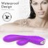 Sex HD Muses - Wiederaufladbarer, wasserdichter Heizvibrator (lila) 