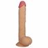 Lovetoy Königsgroß - realistischer Dildo mit Saugfuß und Hoden - 25cm (natur) 