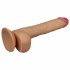 Lovetoy Königsgroß - realistischer Dildo mit Saugfuß und Hoden - 25cm (natur) 