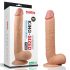 Lovetoy King-Size - Echt wirkender Dildo, Haftfuß, 25cm (Natur)