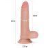 Lovetoy Nature Cock - realitätsnaher Dildo - 18cm (natur)