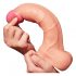 Lovetoy Nature Cock - zweischichtig realistischer Dildo - 25cm (natur)