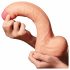 Lovetoy Nature Cock - zweischichtiger realistischer Dildo - 28 cm (natur)