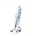 Lovetoy Flawless Clear - Saugfuß Dildo, 19cm (transparent)