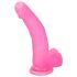 Lovetoy Jelly Studs - realistische Dildo mit Standfuß - 20cm (pink)