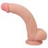 Lovetoy Sliding-Skin – zweischichtiges Dildo mit Saugnapf – 23cm (natur)