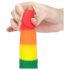 Lovetoy Prider - naturgetreuer Dildo - 19cm (Regenbogen) 