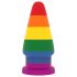 Lovetoy Prider - Regenbogen Analdilatator - 15cm