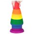 Lovetoy Prider - Regenbogen Analdilatator - 15cm