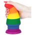 Lovetoy Prider - Regenbogen Analdilatator - 15cm