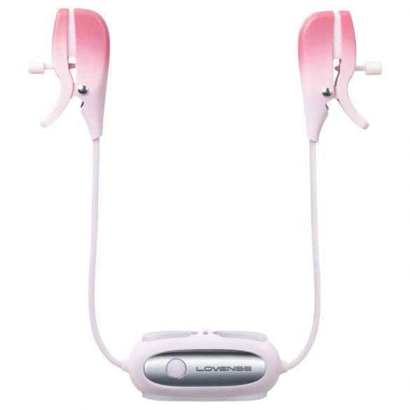 LOVENSE Gemini - intelligenter, vibrierender Brustwarzenklemmen (pink)