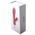 Cotoxo Delphin & baby - wiederaufladbarer Vibrator mit Klitorisarm (rot) 