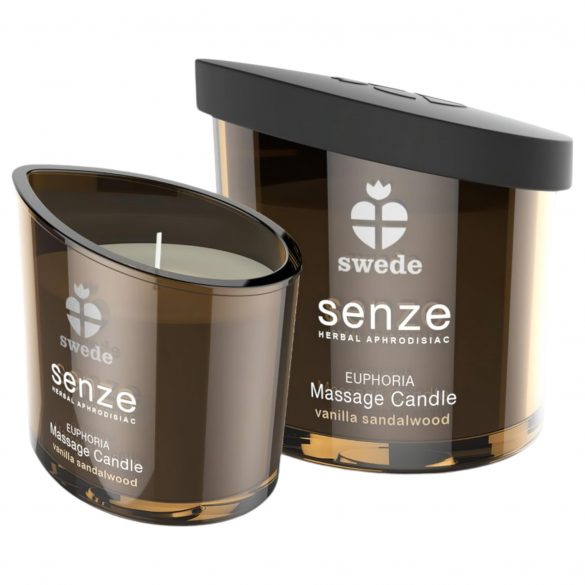 Swede Senze - Massagekerze - Vanille, Sandelholz (50ml) 