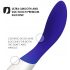 LELO Mona Wave - wasserdichter G-Punkt-Vibrator (Blau)