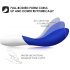 LELO Mona Wave - Wasserdichter G-Punkt Vibrator (Blau)