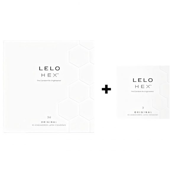 LELO Hex Original - Luxus-Kondome (36+3 Stück)