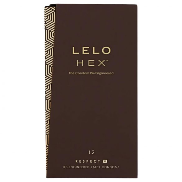 LELO Hex Respect XL - Luxus Kondome (12 Stk)