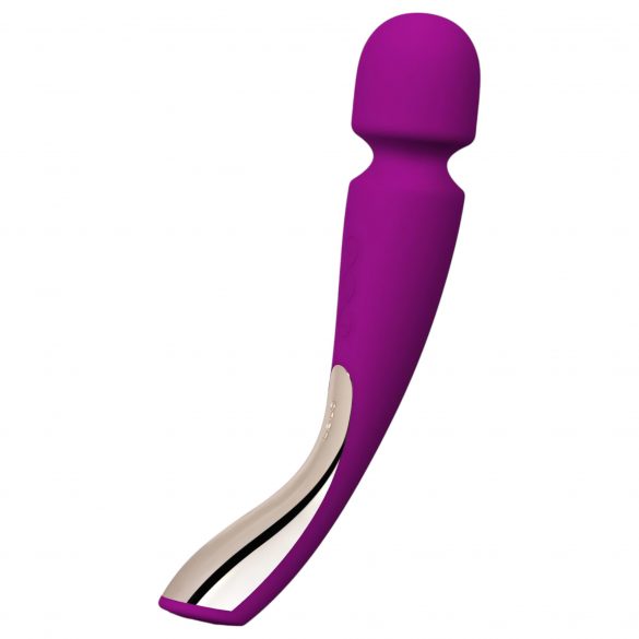 LELO Smart Wand 2 - mittelgroß - aufladbarer, massierender Vibrator (lila) 