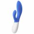 LELO Ina Wave 2 - Akkubetriebener, wasserdichter Vibrator (blau) 