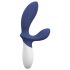 LELO Loki Wave 2 - aufladbarer, wasserdichter Prostata-Vibrator (blau) 