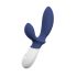 LELO Loki Wave 2 - aufladbarer, wasserdichter Prostata-Vibrator (blau) 