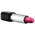 Blush Lippenstift Rosé - wasserfester Lustvibrator (Schwarz-Pink)