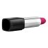 Blush Lipstick Rosé - wasserfester Lippenstift-Vibrator (schwarz-rosa) 