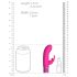 Royal Gems Dazzling - Akku-betriebener Vibrator mit Klitorisarm (Rosa) 