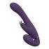 Vive Suki - Akkubetriebener, gurtloser Strap-On-Vibrator (lila) 