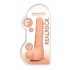 RealRock Dong 8 - Naturgetreuer Dildo mit Hoden (20 cm)