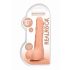 RealRock Dong 10 - realistischer, Hoden Dildo (25cm) - Naturfarben 