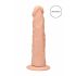 RealRock Dong 8 - realistischer Dildo (20cm) - Naturfarben 