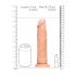 RealRock Dong 9 - realistischer Dildo (23cm) - Naturfarbe 