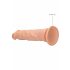 RealRock Dong 10 - realistischer Dildo (25cm) - naturfarben 