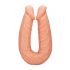 RealRock Doppelter Dong 18 - Doppeldildo (46cm) - Naturfarben 