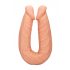 RealRock Doppelter Dong 18 - Doppeldildo (46cm) - Naturfarben 