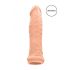 RealRock Penis Sleeve 6 - Penis-Hülle (17cm) - Natur 