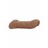 RealRock Penis Hülse 9 - Penisüberzug (21,5cm) - dunkel natur 