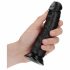 RealRock - Saugnapf realistischer Dildo - 15,5cm (Schwarz) 