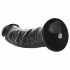 RealRock - Saugnapf realistischer Dildo - 15,5cm (Schwarz) 