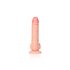 RealRock - Saugnapfbasis, realistischer Dildo mit Hoden - 15,5cm (natur) 