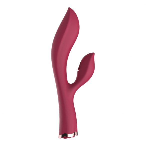 Raytech Rose - wiederaufladbarer, wasserdichter Vibrator mit Klitorisarm (rot) 