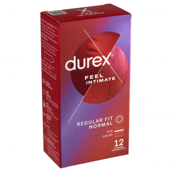 Durex Feel Intimate - dünnwandiges Kondom (12 Stück)