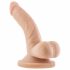 Dr. Skin 4 - Saugnapf, Hoden realistischer Dildo - Natur (12cm) 