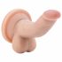 Dr. Skin 4 - Saugnapf, Hoden realistischer Dildo - Natur (12cm) 