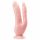 Dr. Skin 8 – Doppeldildo mit Saugnapf (natur)