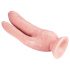 Dr. Skin 8 – Doppeldildo mit Saugnapf (natur)