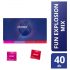 Durex Fun Explosion - diskretes Kondom-Paket (40 Stk.)